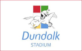 The logo of Dundalk Stadium race track