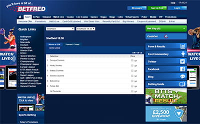 Betfred greyhound selection